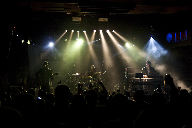 Concierto de Fun Loving Criminals en Barcelona, Sala Bikini