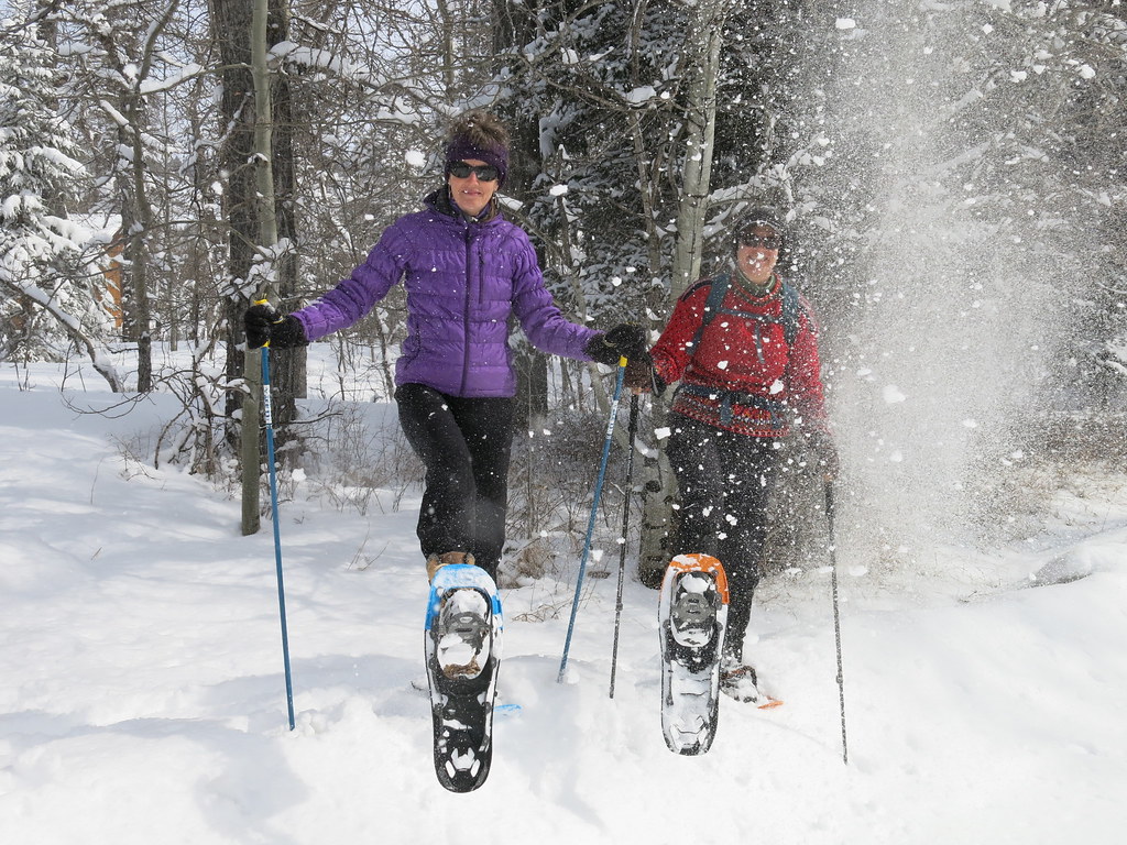 Snow Shoeing in Beauvais Lake