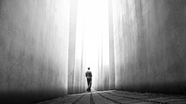 Alone in the Holocaust Memorial