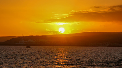 andygocher canon100d sigma18250 europe spain españa canary islands grancanaria canaryislands sunset coast clouds orange reflection sun sea seascape landscape