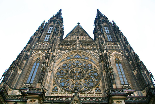 Prague - St. Vitus' Cathedral from the outside