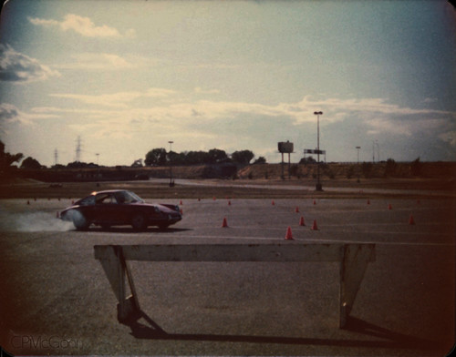 Pocket Camera Picture of Autocross at Cal Expo 1976 by Carrie McGann