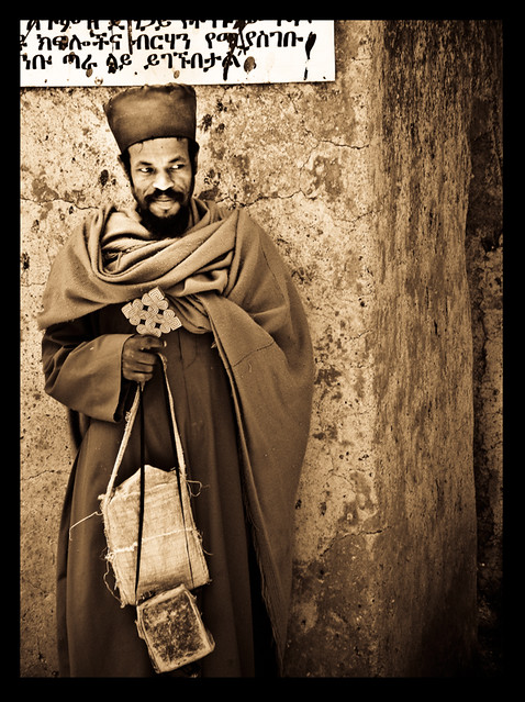 Monk in behr dar monastery