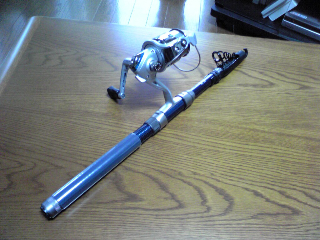 FISHHING ROD, Finally bought a fishing rod, Shuji SUZUKI