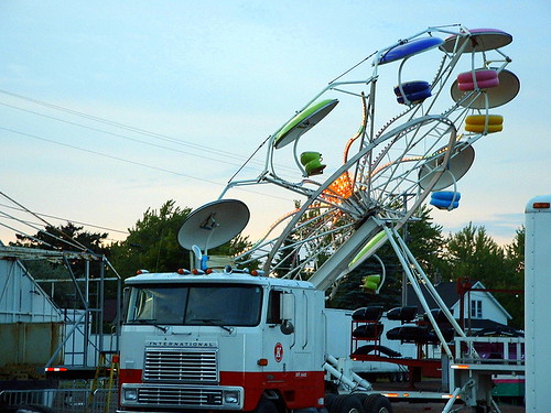 Carnival Midway Beginning To Take Shape | by dccradio