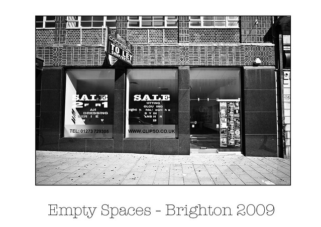 Empty Spaces - Brighton 2009