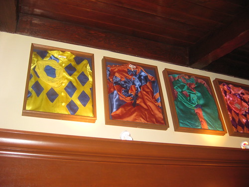 Derby trophy case jockey silks | by KVallow
