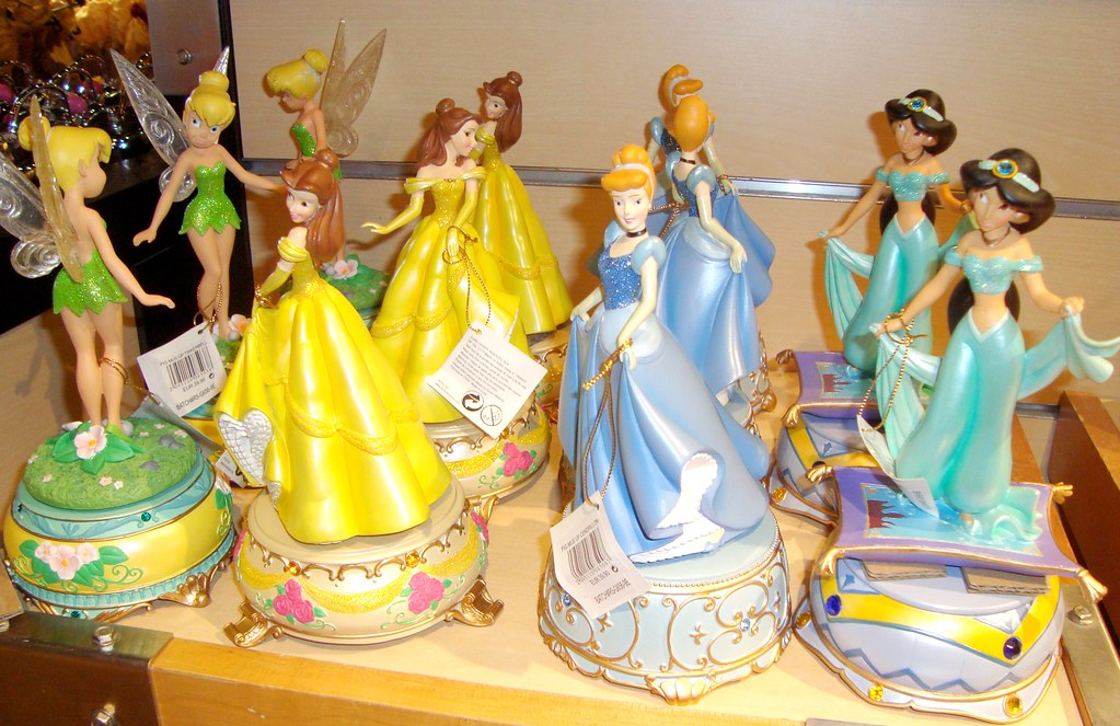 Disney Princess Souvenirs, Tinkerbell, Belle, Cinderella & …