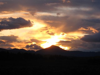 Sunset over Ben Ledi
