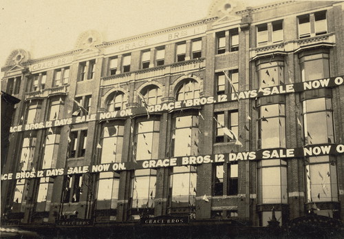 Advertising signs for Grace Bros 12 Days Sale | by Powerhouse Museum Collection