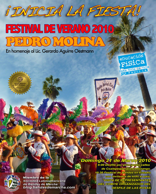 ¡Inicia la Fiesta! Festival de Verano Pedro Molina 2010