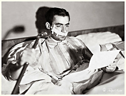 H.M. Shah Mohamad Reza Pahlavi in Hospital Recovering from ...
