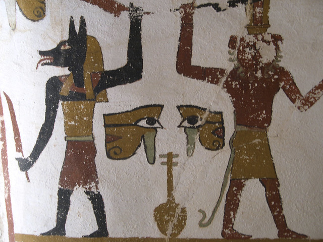 Paintings from the tomb of Sadosiris at Muzawaka (XXII)