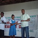One of the many students receiving awards