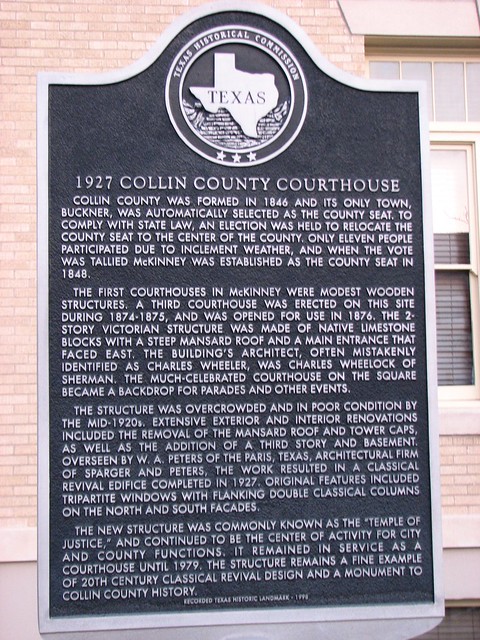 1927 Collin County Courthouse