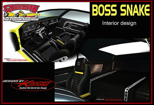 interior design sheet for the Boss Snake | by retrofire 427