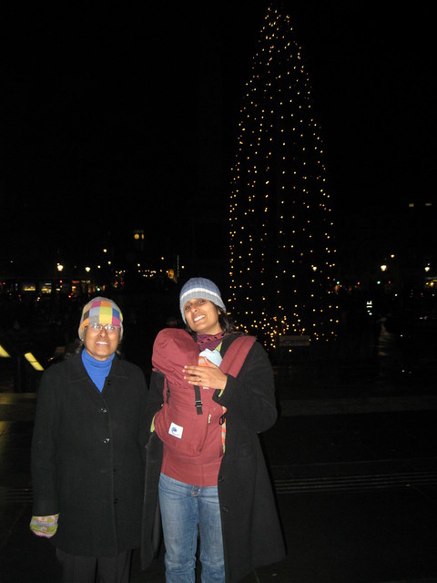 Christmas in London 2009: Trafalgar Square