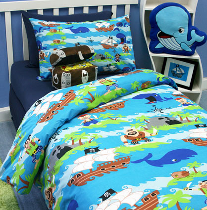 Pirate Quilt Cover Set Bed Linen Bedding Childrens Boy Bam Flickr
