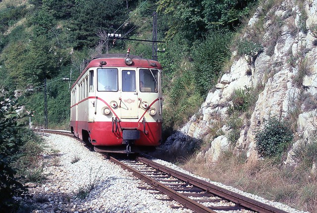 Trains du Genova Casella (Italie)