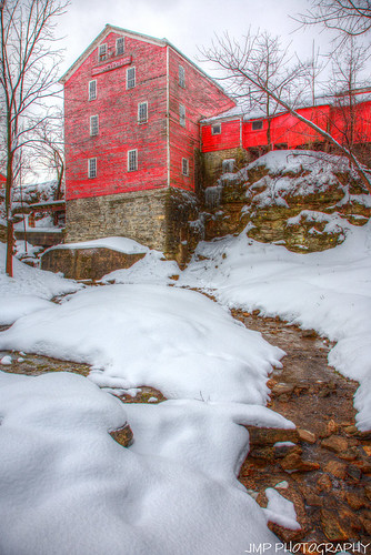 winter snow newyork ice creek river landscape photography hdr williamsville ellicottcreek jmpphotography jamesmarvinphelps williamswatermill