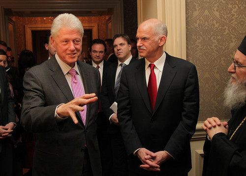 Συνάντηση με τον πρώην Πρόεδρο των Ηνωμένων Πολιτειών, Bill Clinton | by Πρωθυπουργός της Ελλάδας