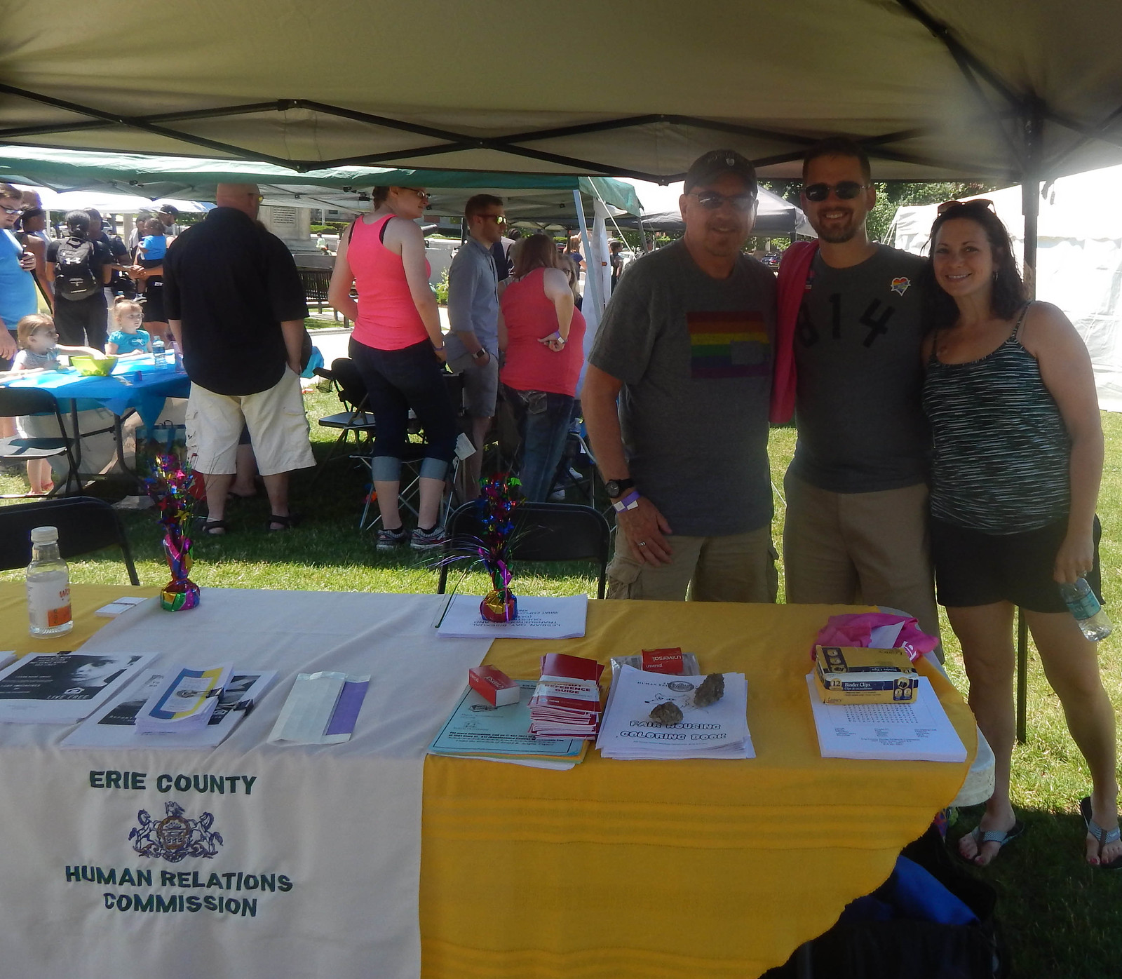 Erie County Human Relations Commission at Pride FEst