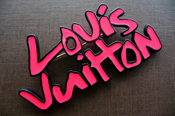 Louis Vuitton Graffiti Brooch, Louis Vuitton Stephen Sprous…