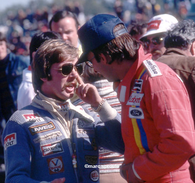 Rosberg and Rahal 1977 | Keke Rosberg and Bobby Rahal in the… | Flickr
