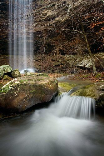 lighting county nature water creek forest canon photography eos march waterfall interesting woods rocks stream long exposure natural outdoor clayton wells falls explore filter arkansas flowing usm cp polarizer cascade ef 1740mm hollow circular newton 2010 bowers f4l 40d img9905 thechallengefactory