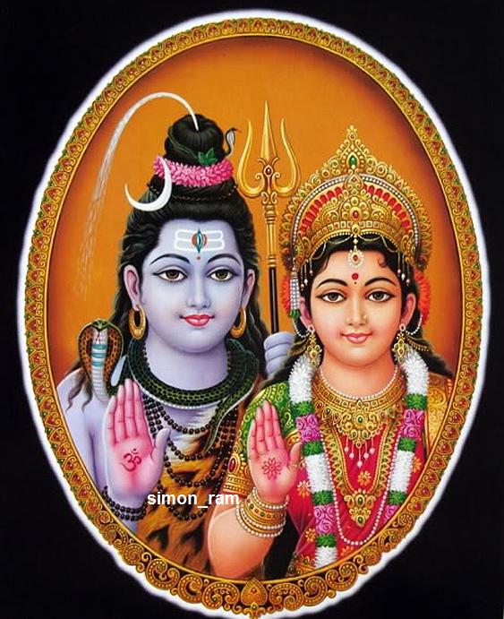 Shiv and Parvati