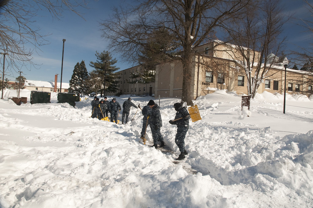 Snow Storm House: Blizzard 2010 Cleanup