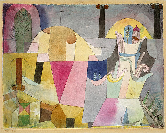 Klee, Paul (1879-1940) - 1919 Black Columns in Landscape (Metropolitan Museum of Art, New York)