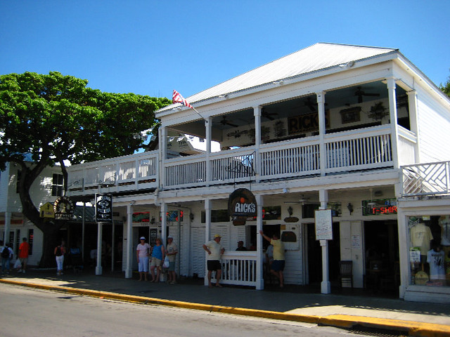 Rick's Bar - Duval Street, Old Town, Key West, FL