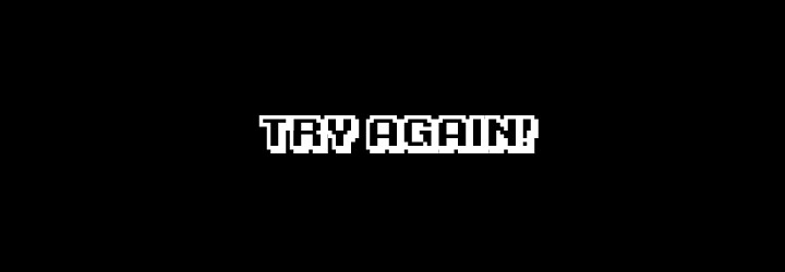 try again