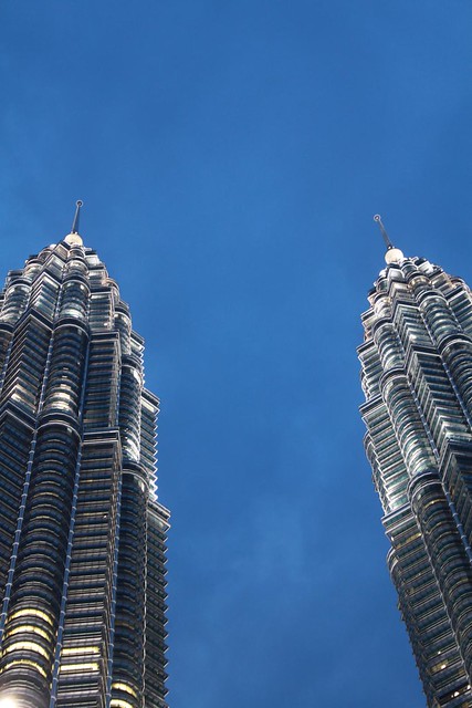 Petronas Towers At Dusk