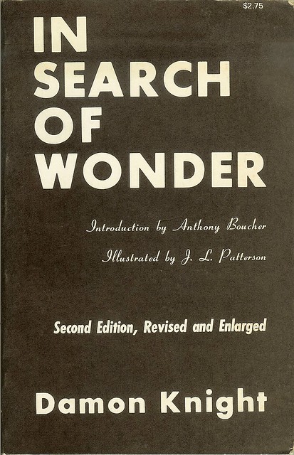 Damon Knight - In Search of Wonder - critical essay about science fiction