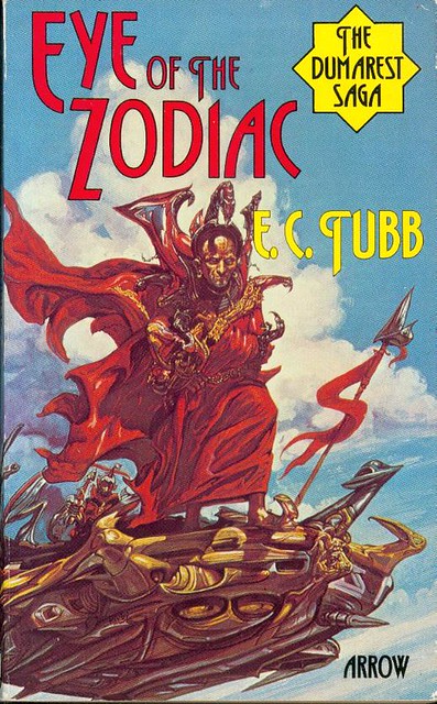 Dumarest Sage book 13 - Eye of the Zodiac - E.C. Tubb - cover artist Josh Kirby