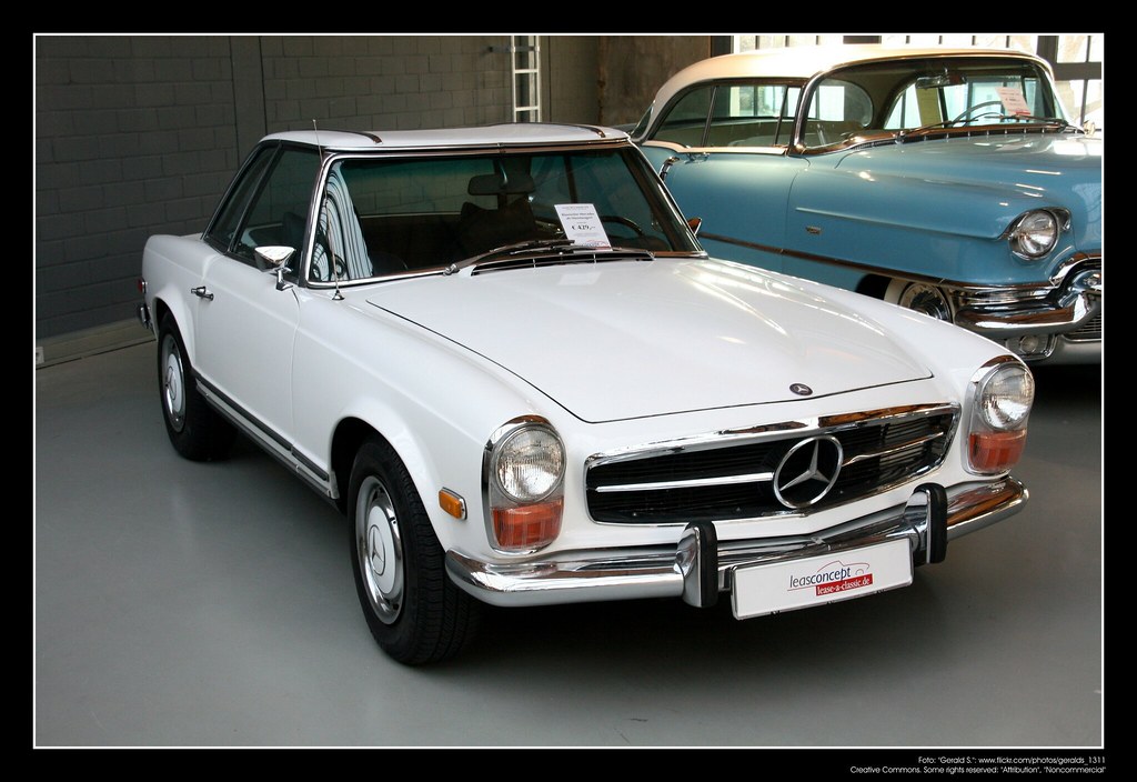 Cadre Chrome Pour Calandre Mercedes W113 Pagode - Neuf AMS Automotive