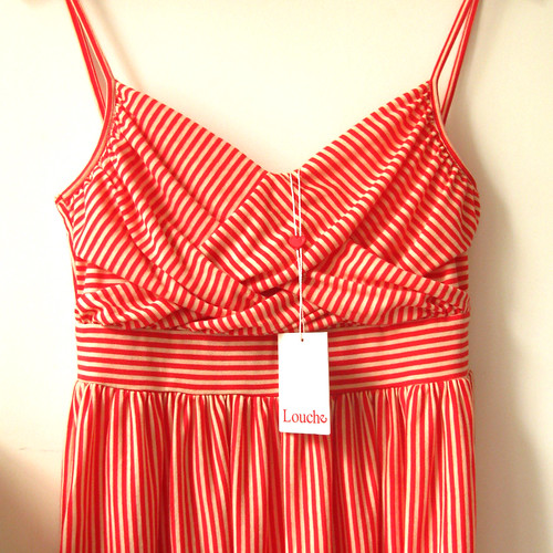 Louche cotton sun dress, red & cream stripes | more gorgeoux… | Flickr