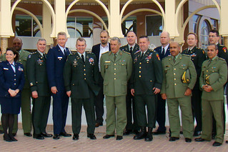 091218 U.S. Army Africa discussion in Algiers Algeria with Land Forces, Armée Nationale Populaire