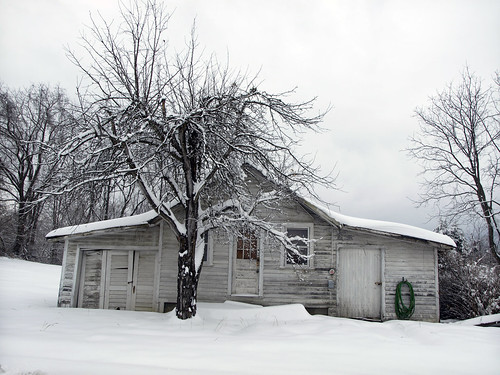old copyright white snow building rural virginia allrightsreserved zuiko1454mk1 ©daveelmore