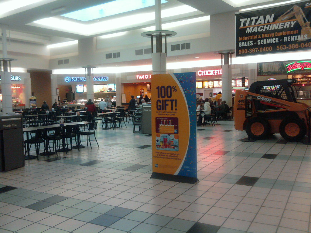 Northpark Mall - Davenport, Iowa - Food Court, I think this…