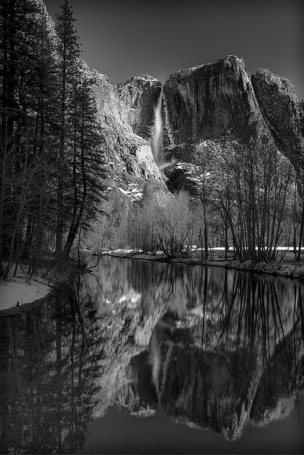 Yosemite Fall Reflection