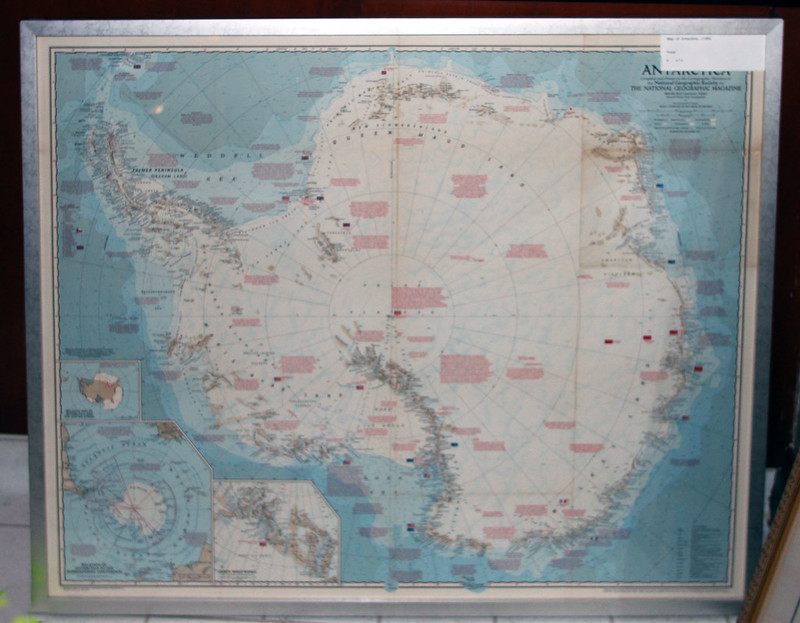 map antartica