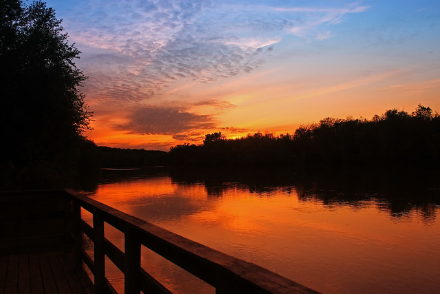 Sunset at Grand River Park
