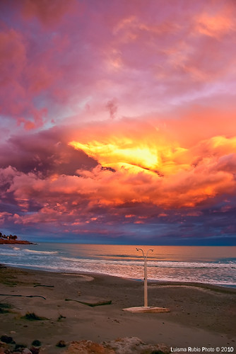 sunset sea sky paisajes nature water clouds landscape atardecer landscapes mar photo spain seascapes playa nubes cielos castellon alcossebre cargador lmrp luismarubio