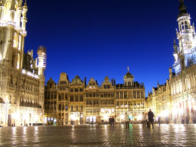 Bruxelles, Grand Place night view
