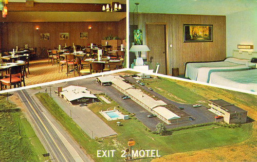motel vintage ohio aerialview bestwestern
