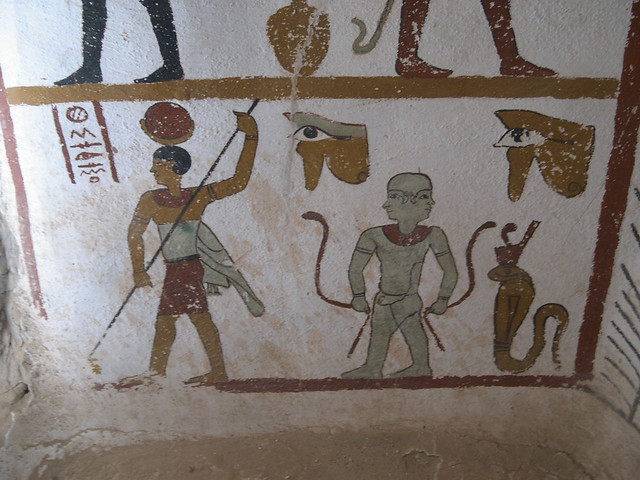 Paintings from the tomb of Sadosiris at Muzawaka (XXIII)