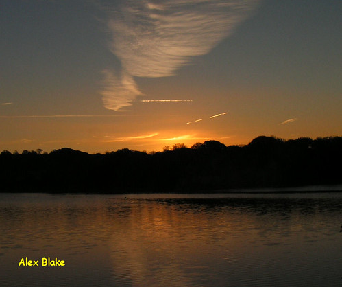silhouette sunrise lowerlliwreservoir